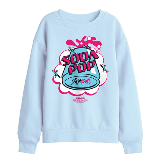 K-Pop Demon Hunters - "Soda Pop" Sweatshirt für Kinder (Hellblau) - Image 1