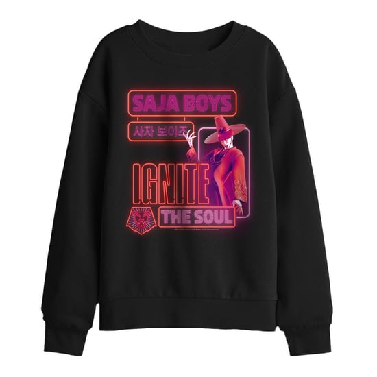 K-Pop Demon Hunters - "Saja Boys" Sweatshirt für Kinder (Schwarz) - Image 1