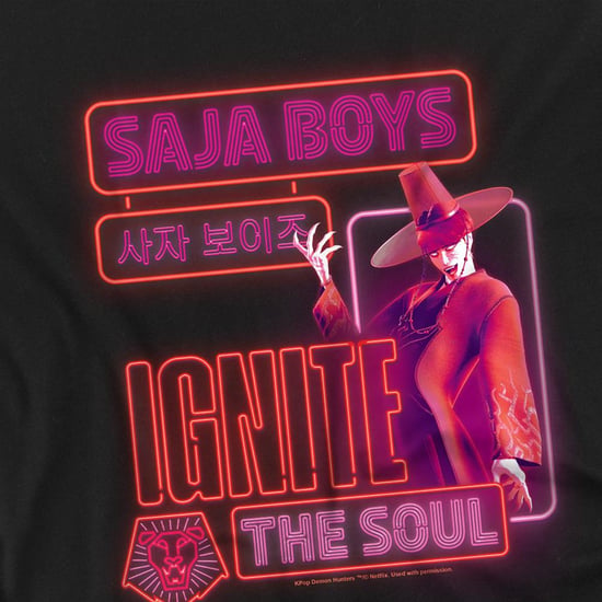 K-Pop Demon Hunters - "Saja Boys" Sweatshirt für Kinder (Schwarz) - Image 3