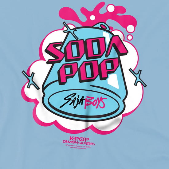 K-Pop Demon Hunters - "Soda Pop" Sweatshirt für Kinder (Hellblau) - Image 3