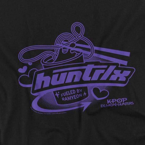 K-Pop Demon Hunters - "Huntrix Fueled By Ramyeon" Sweatshirt für Kinder (Schwarz) - Image 3