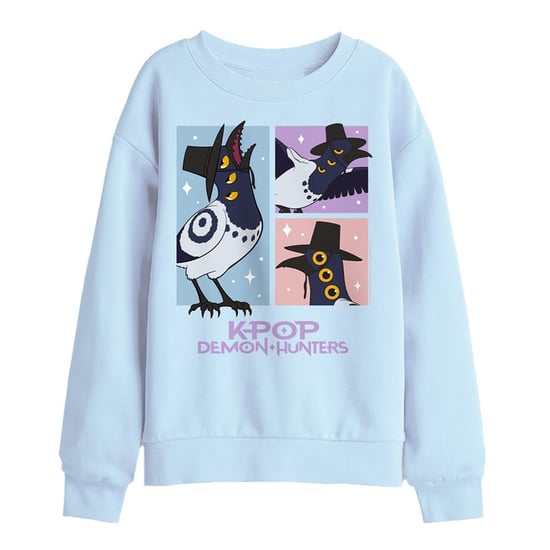 K-Pop Demon Hunters - Sweatshirt für Kinder (Hellblau) - Image 1