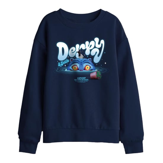 K-Pop Demon Hunters - "Sinking" Sweatshirt für Kinder (Marine) - Image 1