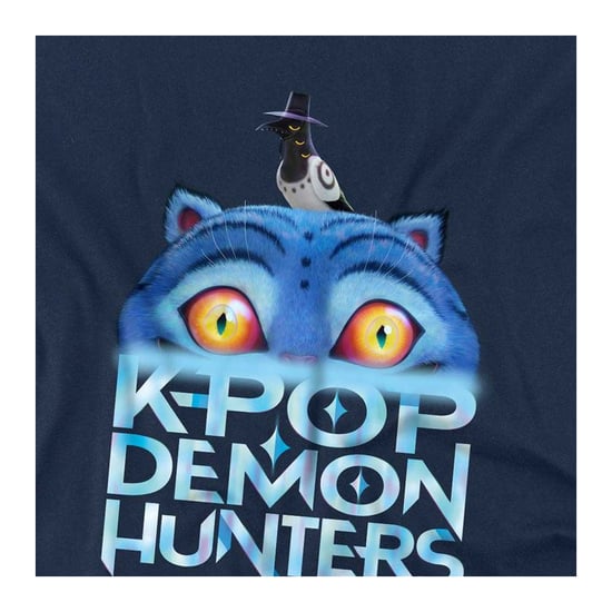 K-Pop Demon Hunters - Sweatshirt für Kinder, Logo (Marine) - Image 3