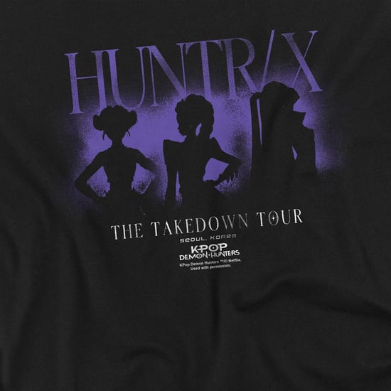 K-Pop Demon Hunters - "Huntrix The Takedown Tour" Sweatshirt für Kinder (Schwarz) - Image 3