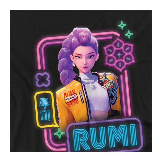 K-Pop Demon Hunters - Sweatshirt für Kinder (Schwarz) - Image 3