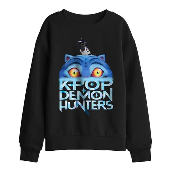 K-Pop Demon Hunters - Sweatshirt für Kinder, Logo (Schwarz) - Image 1