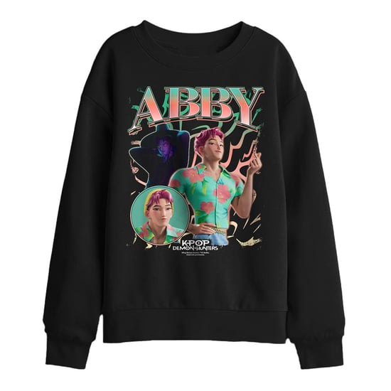 K-Pop Demon Hunters - "Abby" Sweatshirt für Kinder (Schwarz) - Image 1