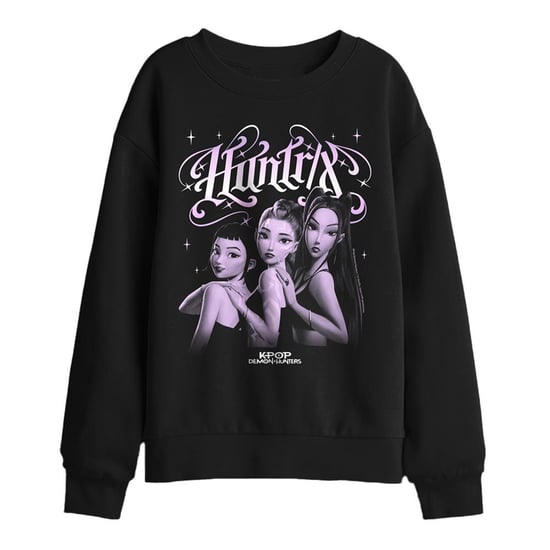 K-Pop Demon Hunters - Sweatshirt für Kinder (Schwarz) - Image 1