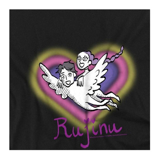 K-Pop Demon Hunters - "Huntrix Saja Boys Rujinu" Sweatshirt für Kinder (Schwarz) - Image 3