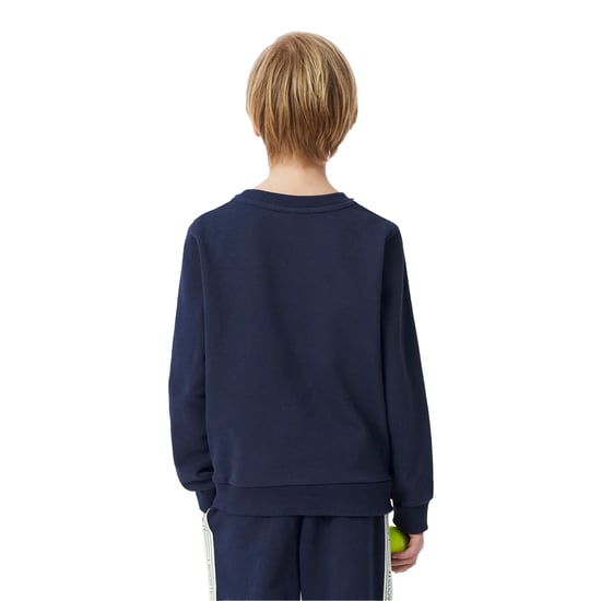 Lacoste - Sweatshirt für Kinder, Rundhalsausschnitt (Meeresblau) - Image 6