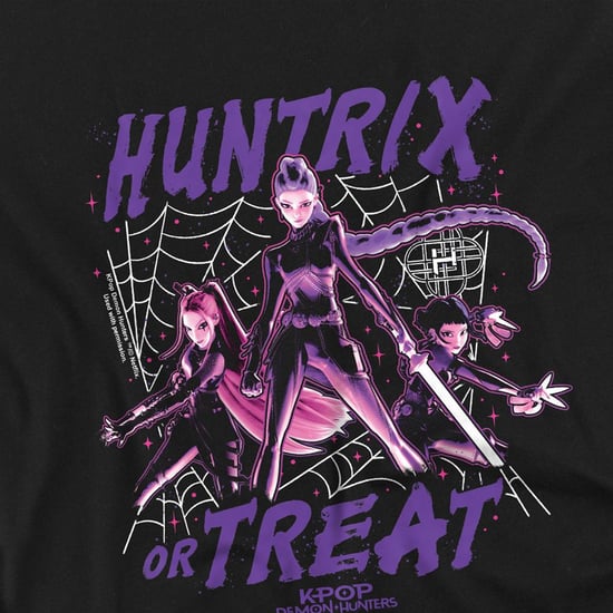 K-Pop Demon Hunters - "Huntrix Or Treat" Sweatshirt für Kinder (Schwarz) - Image 3
