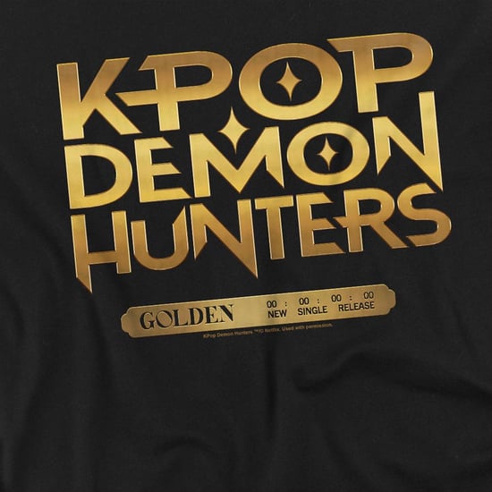 K-Pop Demon Hunters - "Golden Tour" Sweatshirt für Kinder (Schwarz) - Image 3