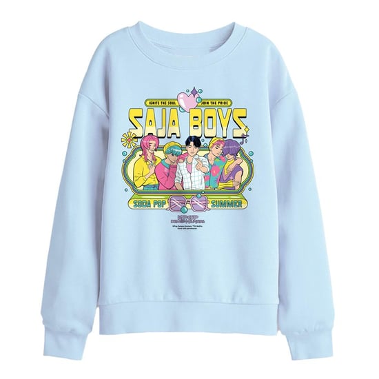 K-Pop Demon Hunters - "Saja Boys Summer Festival" Sweatshirt für Kinder (Hellblau) - Image 1