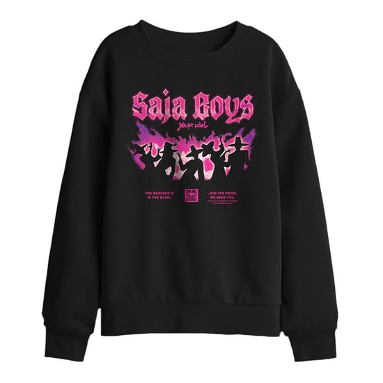K-Pop Demon Hunters - "Saja Boys Gwima" Sweatshirt für Kinder (Schwarz) - Image 1