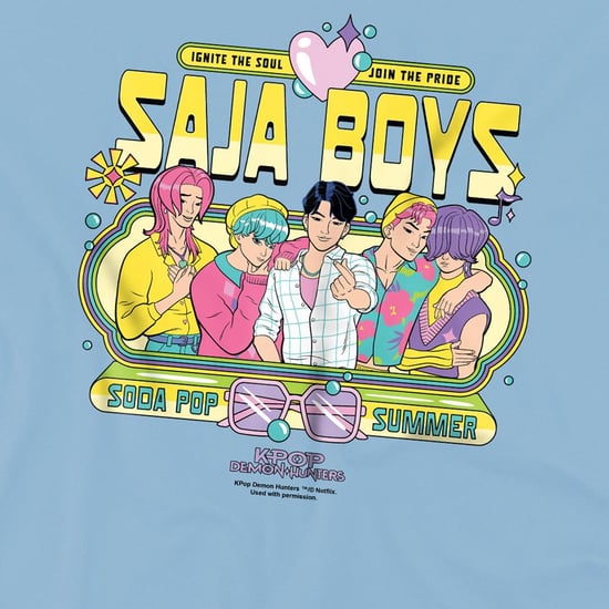 K-Pop Demon Hunters - "Saja Boys Summer Festival" Sweatshirt für Kinder (Hellblau) - Image 3