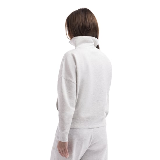 Trespass - "Jean" Sweatshirt für Damen, mit halbem Reißverschluss (Grau meliert) - Image 4