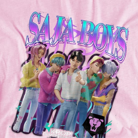 K-Pop Demon Hunters - "Saja Boys" T-Shirt für Kinder (Pink) - Image 3