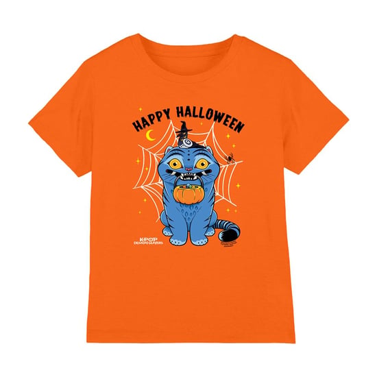 K-Pop Demon Hunters - T-Shirt für Kinder, Halloween (Orange) - Image 1