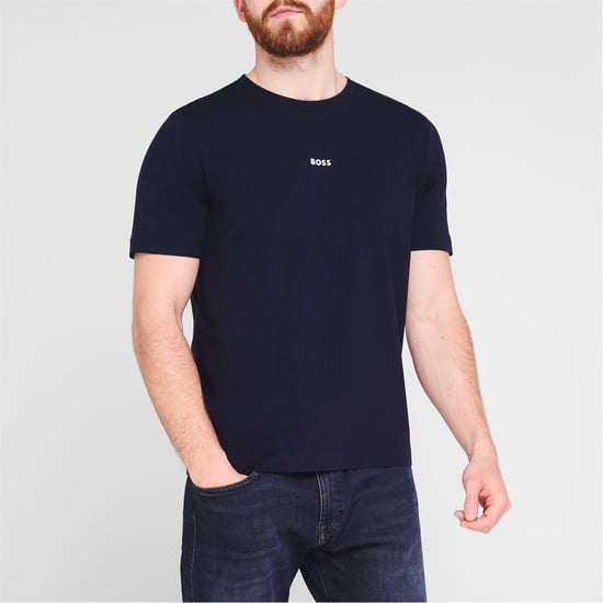 Boss - "Tchup" T-Shirt für Herren (Marine) - Image 2