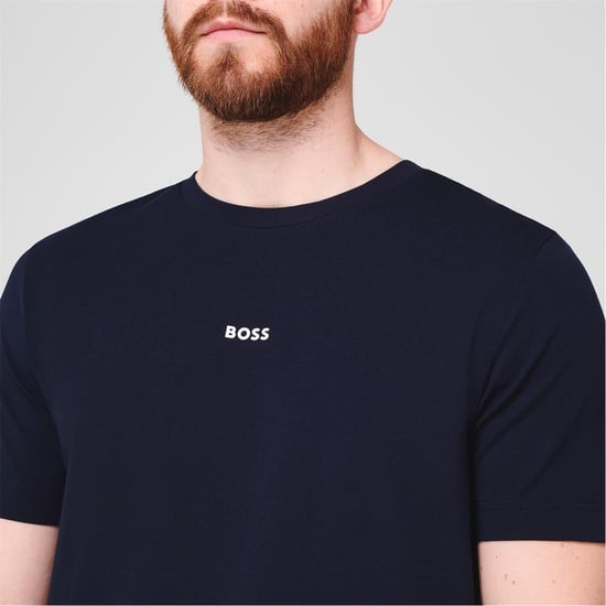 Boss - "Tchup" T-Shirt für Herren (Marine) - Image 4