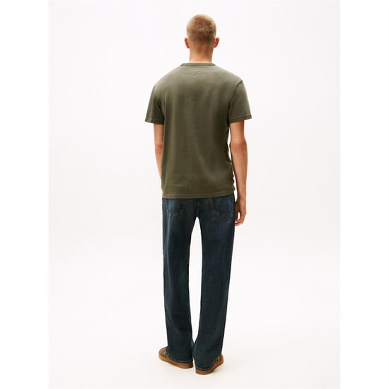 Tommy Jeans - T-Shirt für Herren,Abzeichen (Zinn) - Image 3