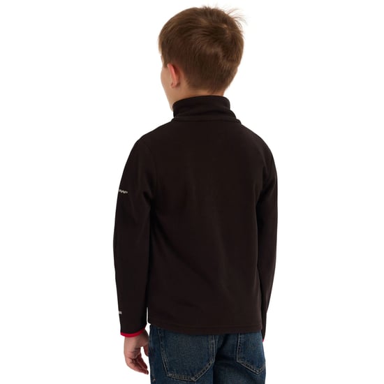 Trespass - "Etto" Fleece für Jungen (Schwarz/Rot) - Image 5