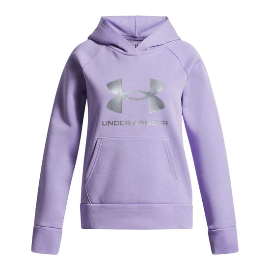 Under Armour - "Rival" Kapuzenpullover für Mädchen (Violett) - Image 2