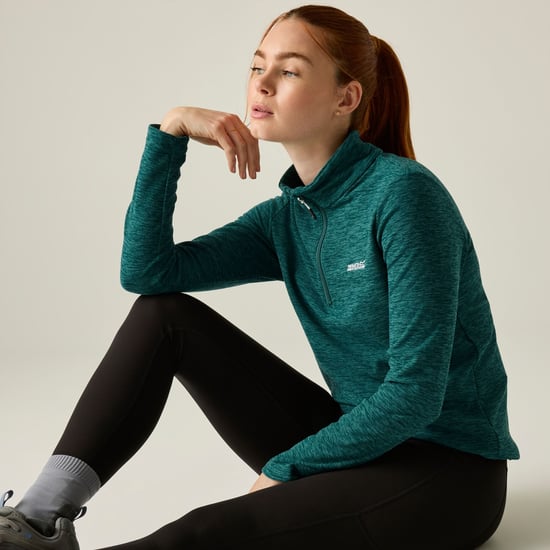 Regatta - "Sweetheart" Fleece-Oberteil für Damen, mit kurzem Reißverschluss (Mediterranea) - Image 1