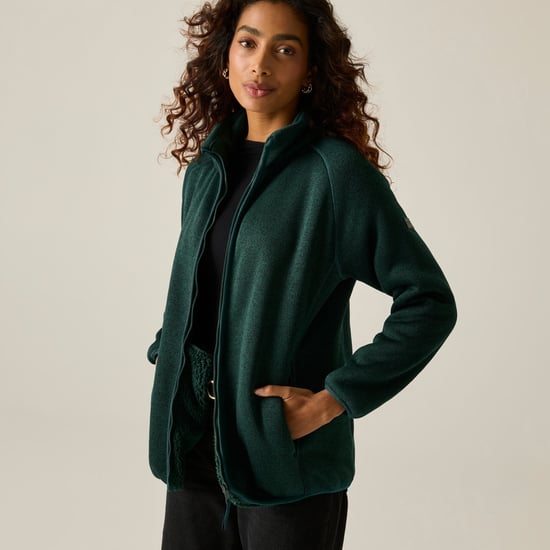 Regatta - "Mellrey" Fleece für Damen, Durchgehender Reißverschluss (Kiefer-Grün) - Image 1