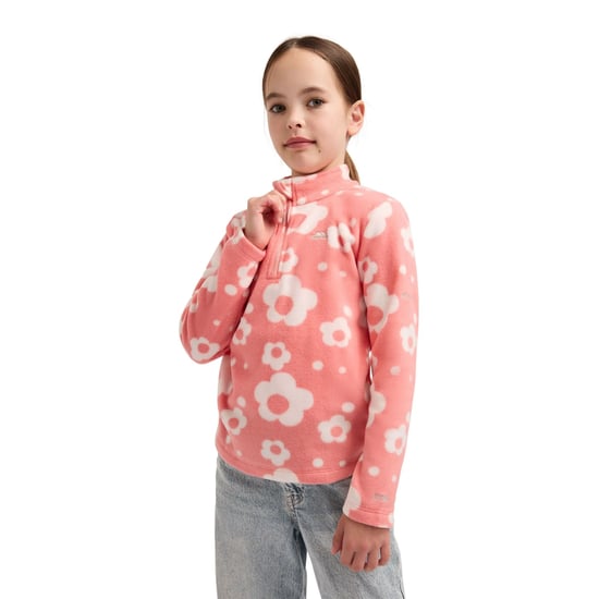 Trespass - "Melsa" Fleecejacke für Kinder, AT200 (Pfirsichfarben) - Image 6