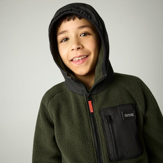 Regatta - "Munro" Hybridjacke für Kinder (Dunkel-Khaki/Schwarz) - Image 5