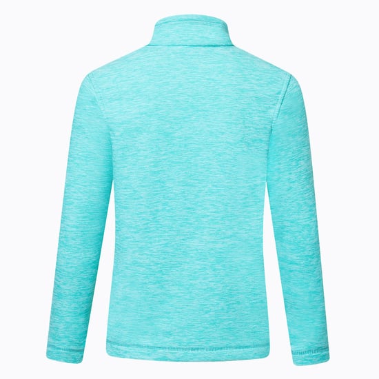 Regatta - "Hot Shot" Fleece-Oberteil für Kinder, mit kurzem Reißverschluss (Türkis) - Image 2