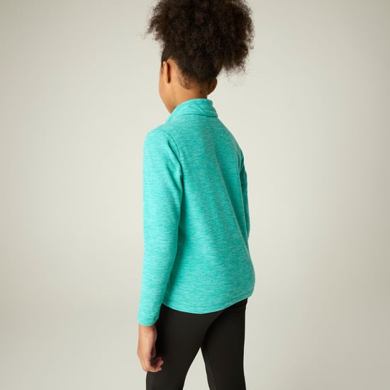 Regatta - "Hot Shot" Fleece-Oberteil für Kinder, mit kurzem Reißverschluss (Türkis) - Image 6