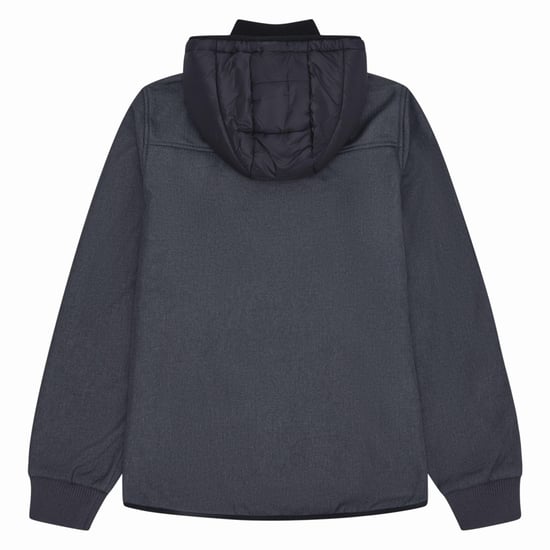 Reebok - "Mixed Media" Jacke für Herren (Holzkohle) - Image 2