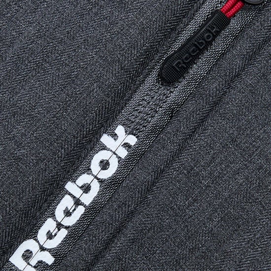Reebok - "Mixed Media" Jacke für Herren (Holzkohle) - Image 4