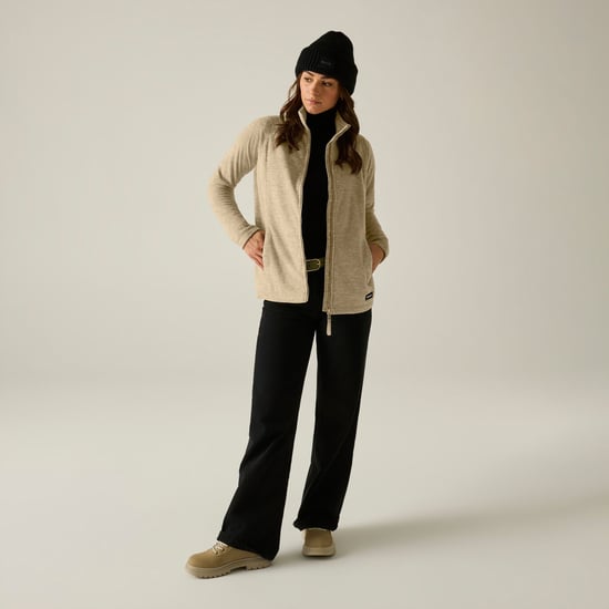 Regatta - "Mayse" Fleecejacke für Damen, Durchgehender Reißverschluss (Gerstenkorn Gelb) - Image 6