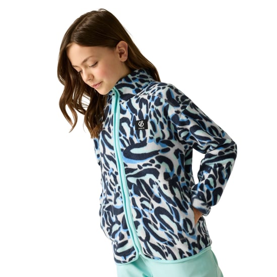 Dare 2B - "Wing It" Fleecejacke für Kinder, Durchgehender Reißverschluss (Blau) - Image 5