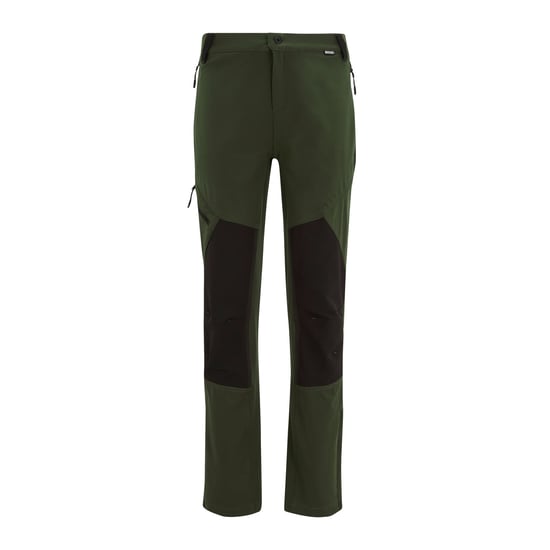 Regatta - "Questra" Wanderhosen für Herren (Dunkel-Khaki/Schwarz) - Image 2