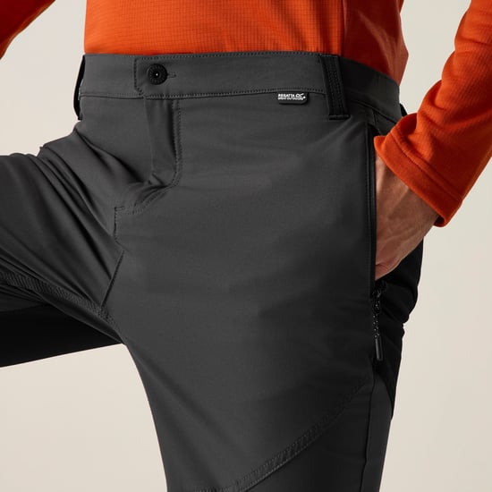 Regatta - "Questra" Wanderhosen für Herren (Asche/Schwarz) - Image 5