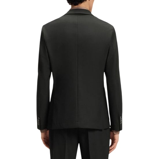 Boss - Blazer für Herren, Reverskragen, Regulär (Schwarz) - Image 3