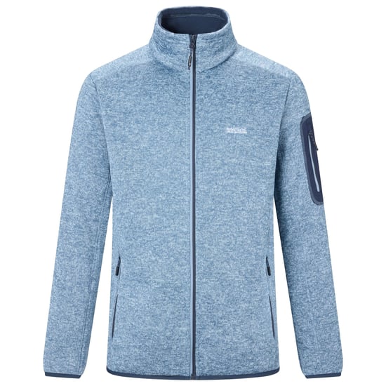 Regatta - "Newhill" Fleecejacke für Herren, Durchgehender Reißverschluss, meliert (Blau) - Image 1
