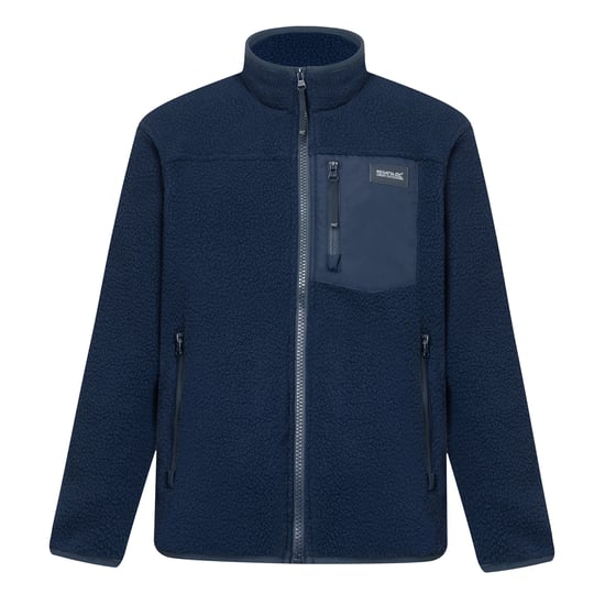 Regatta - "Frankie" Fleecejacke für Kinder, Durchgehender Reißverschluss (Marine) - Image 1