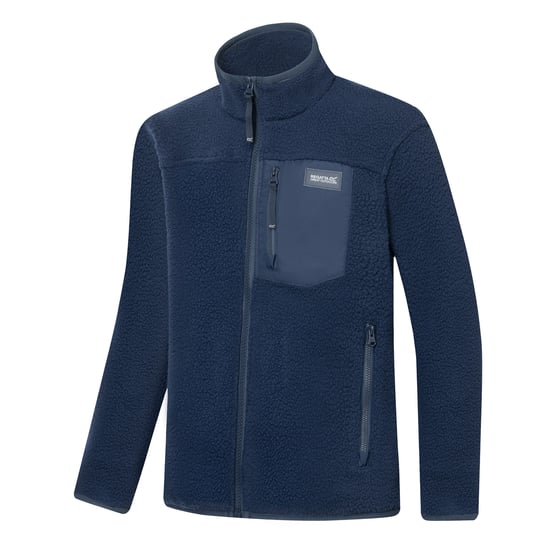 Regatta - "Frankie" Fleecejacke für Kinder, Durchgehender Reißverschluss (Marine) - Image 3