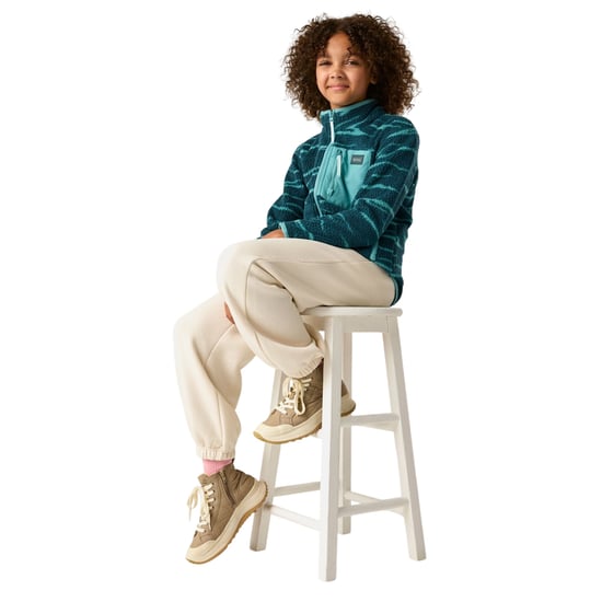 Regatta - "Frankie" Fleecejacke für Kinder, Durchgehender Reißverschluss (Mediterranea) - Image 1