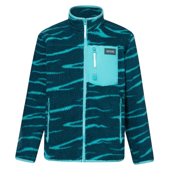 Regatta - "Frankie" Fleecejacke für Kinder, Durchgehender Reißverschluss (Mediterranea) - Image 2