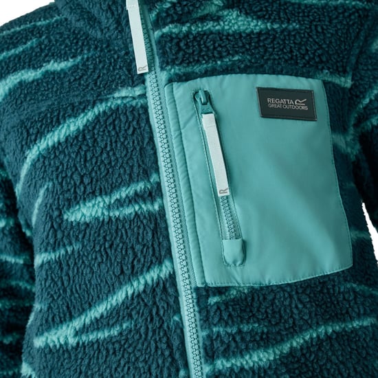 Regatta - "Frankie" Fleecejacke für Kinder, Durchgehender Reißverschluss (Mediterranea) - Image 6