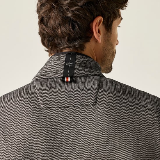Regatta - "Brayleigh" Fleecejacke für Herren, Durchgehender Reißverschluss (Asche/Schwarz) - Image 5