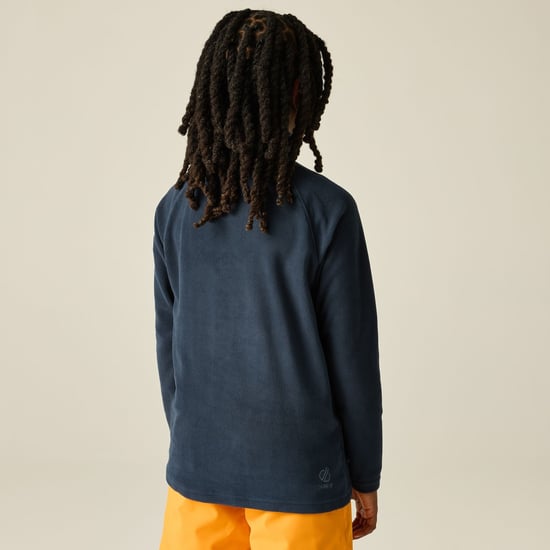 Dare 2b Kinder Fleecepullover Freehand mit 1/4-Reißverschluss (Marine) - Image 5