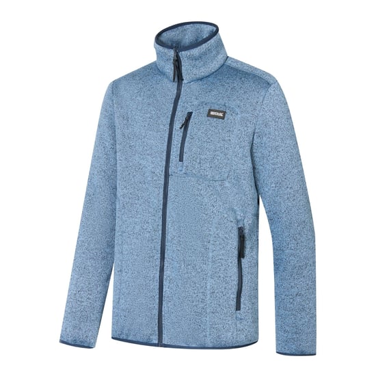 Regatta - "Barlee" Fleecejacke für Herren, Durchgehender Reißverschluss, meliert (Grau) - Image 4